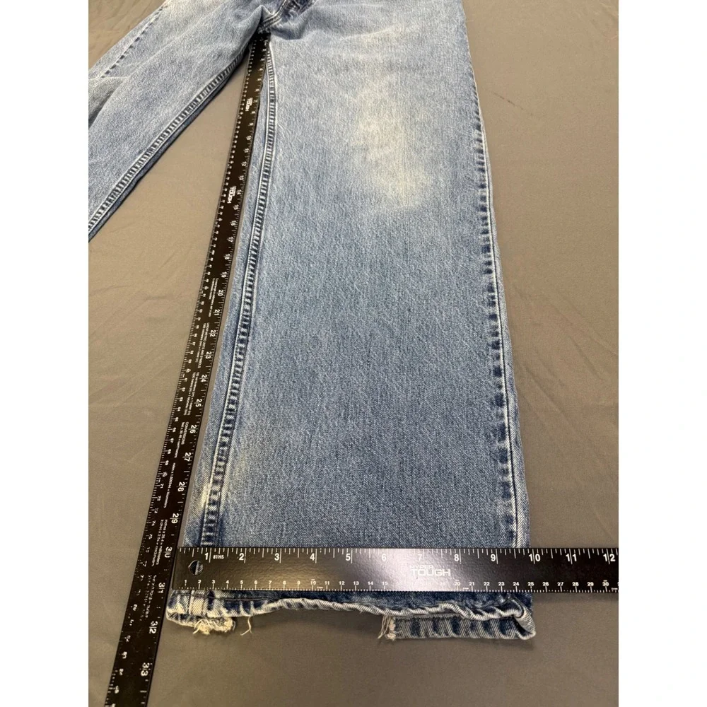Vtg Levis SilverTab Oversized Fit Jeans Light Wash Blue 32x34 Baggy Skater Y2K